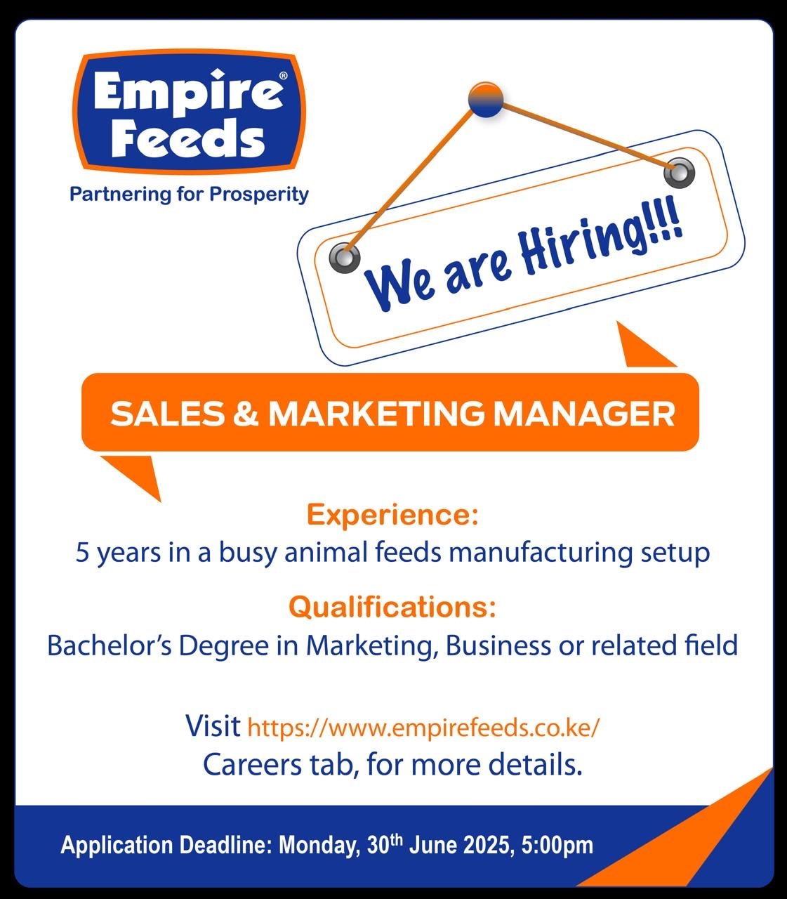 Sales & Marketing Manager